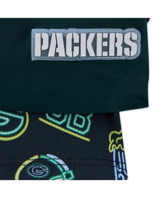 Классические плавки Chubbies мужские 5,5-дюймовые темно-зеленые Green Bay Packers на подкладке