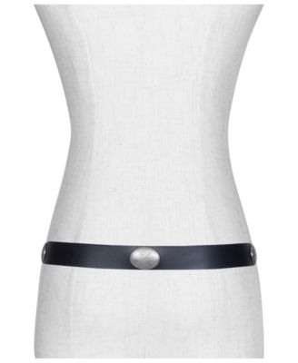 Women's Concho On Loop Belt