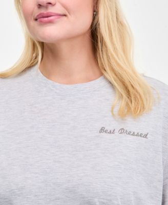 Trendy Plus Logo Short-Sleeve Crewneck Tee, Macy's Exclusive