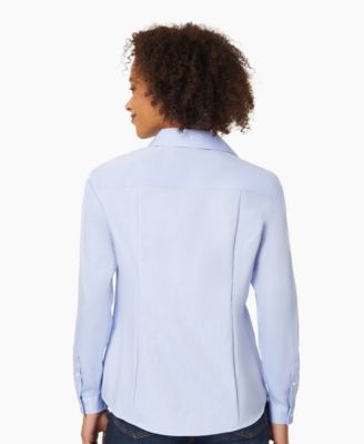 Petite Button Down Blouse