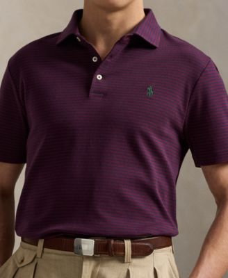 Men's Classic-Fit Soft Cotton Polo Shirt