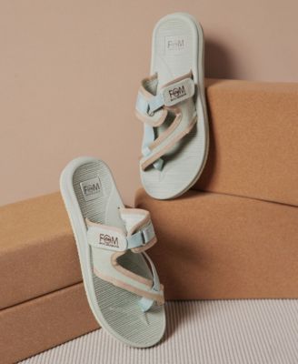 Women's Basket Round Toe Flat Sandals