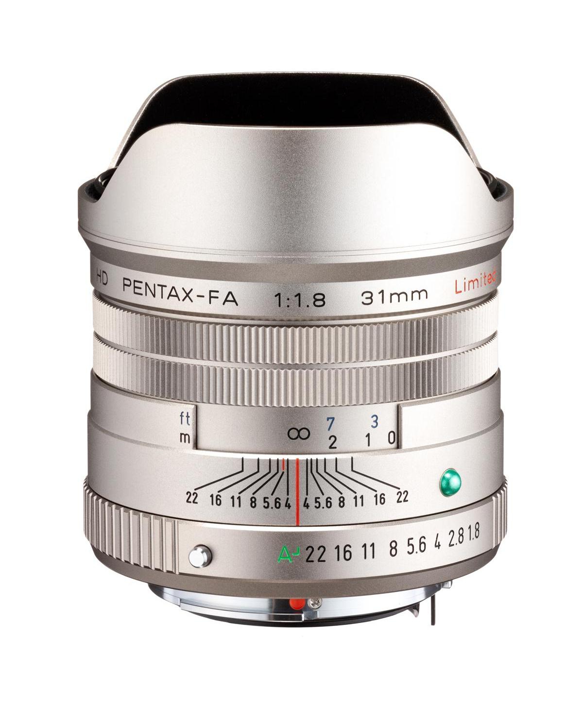 Pentax Pentax Hd 31mmF1.8 Limited Silver Limited Lens Wide-Angle Prime Lens [F1.8 Large Aperture Lens] [High-Performance Hd Coating] [Sp Coating] - Si