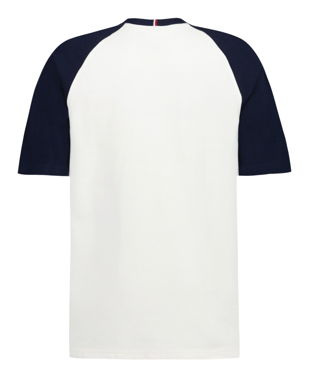 Tommy Hilfiger Big Boys Raglan Terry Short Sleeve Knit T-shirt In White