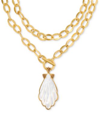 Gold-Tone Alexa 32" Long Pendant Necklace