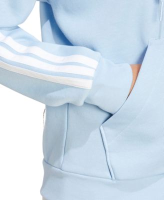 Women's 3-Stripe Fleece Full Zip Hoodie