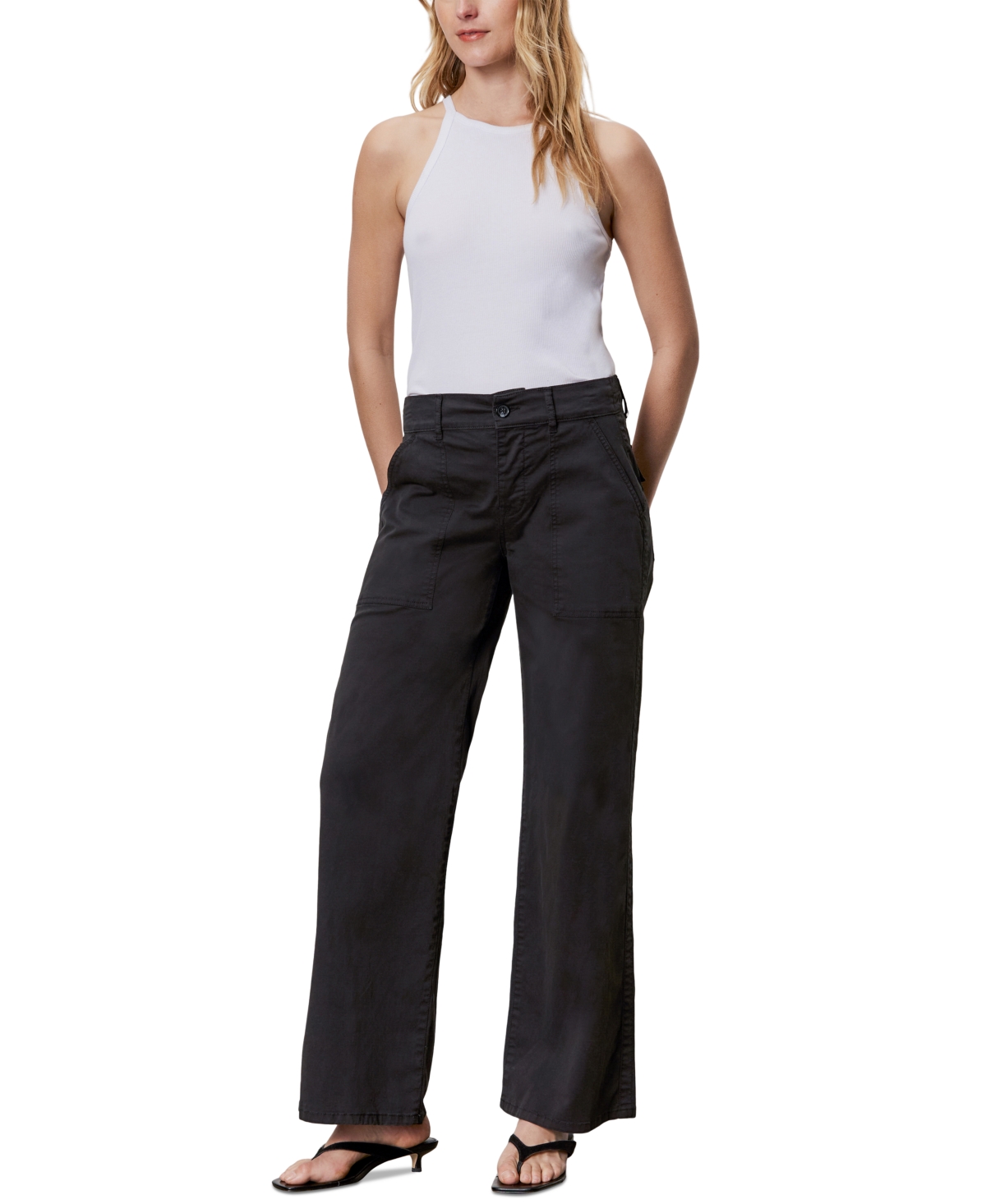 Women's Cruiser High-Rise Wide-Leg Pants - Mossy Green