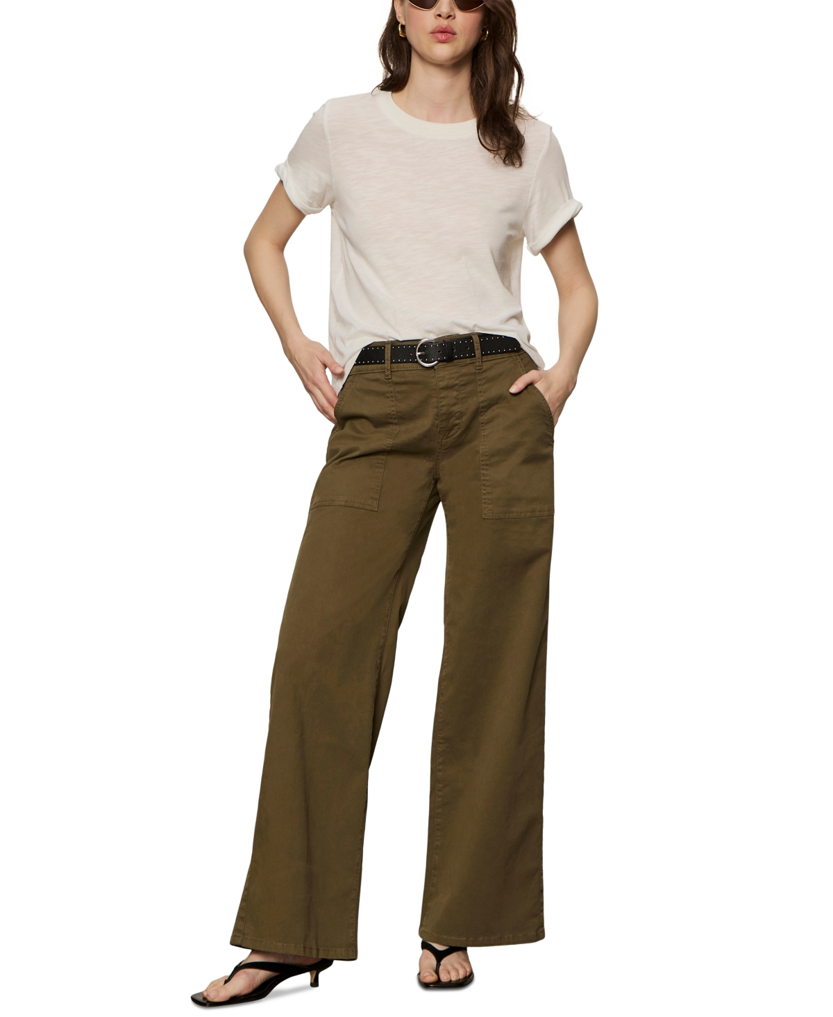 Women's Cruiser High-Rise Wide-Leg Pants - Mossy Green