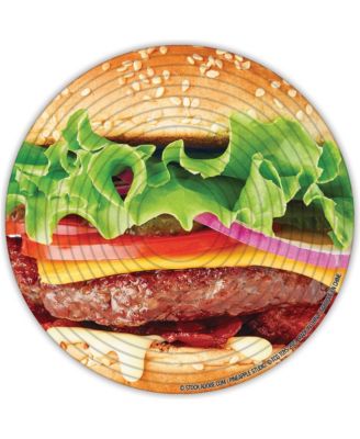 Spin Flip Puzzle: Burger & Fries