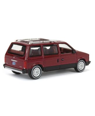 1/64 1985 Dodge Caravan, Crimson Red Mighty Minivans