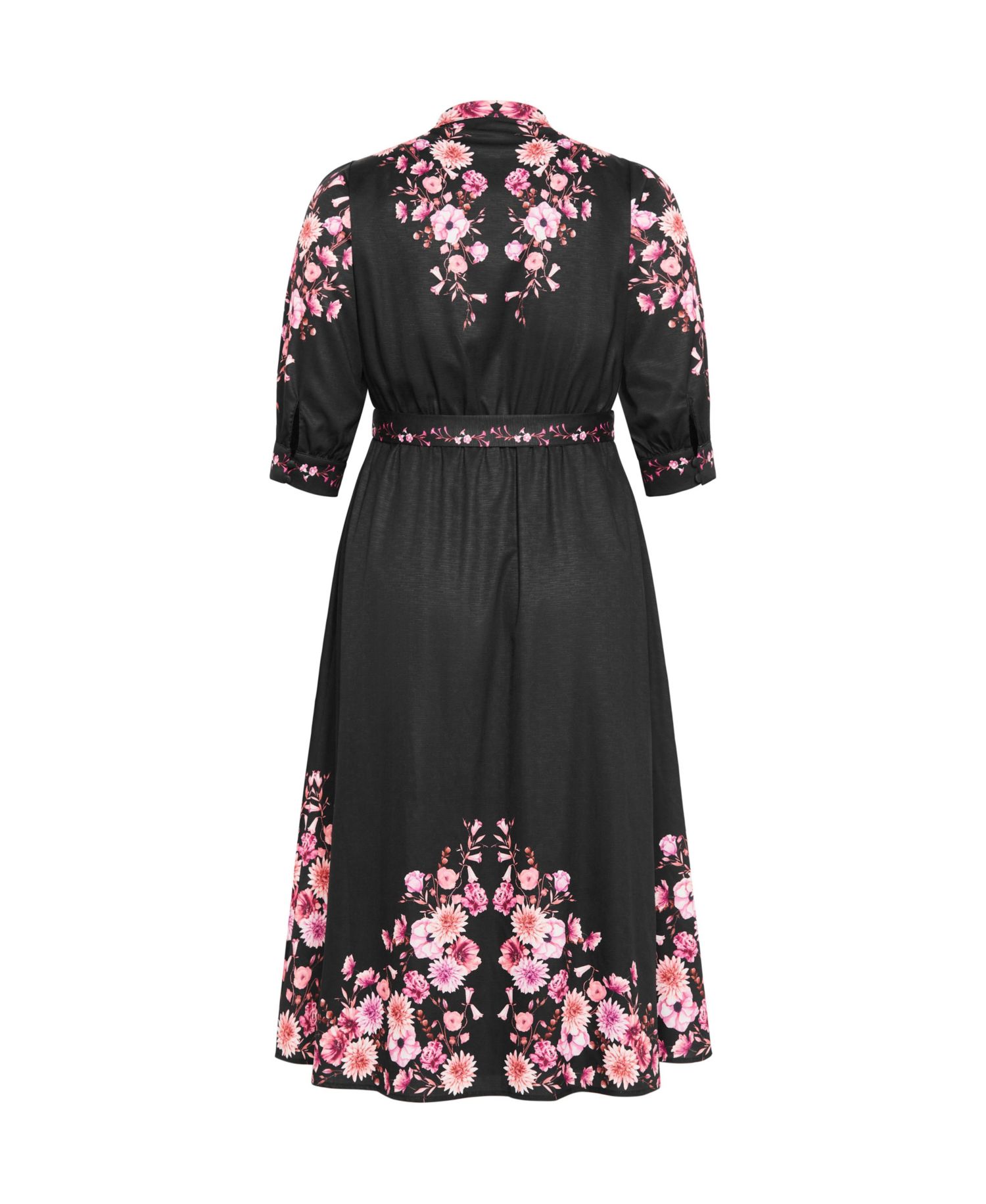 Women's Annabelle Button Down Floral Midi Dress