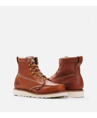 Men's American Heritage 6" Tobacco Moc Toe Work Boots for Men