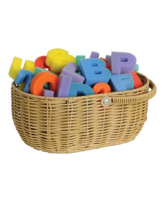 Kaplan Early Learning Wicker Storage Basket - Set of 2