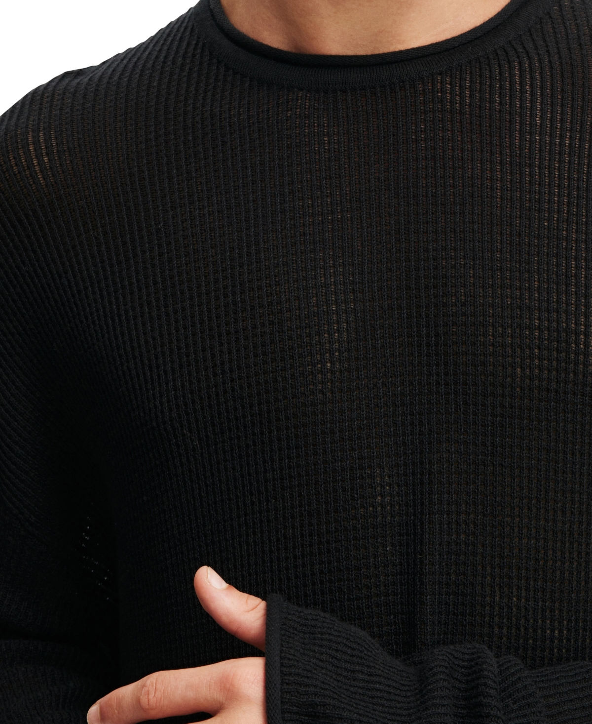 COTTON ON MEN'S RELAXED SUMMER KNIT SWEATER 