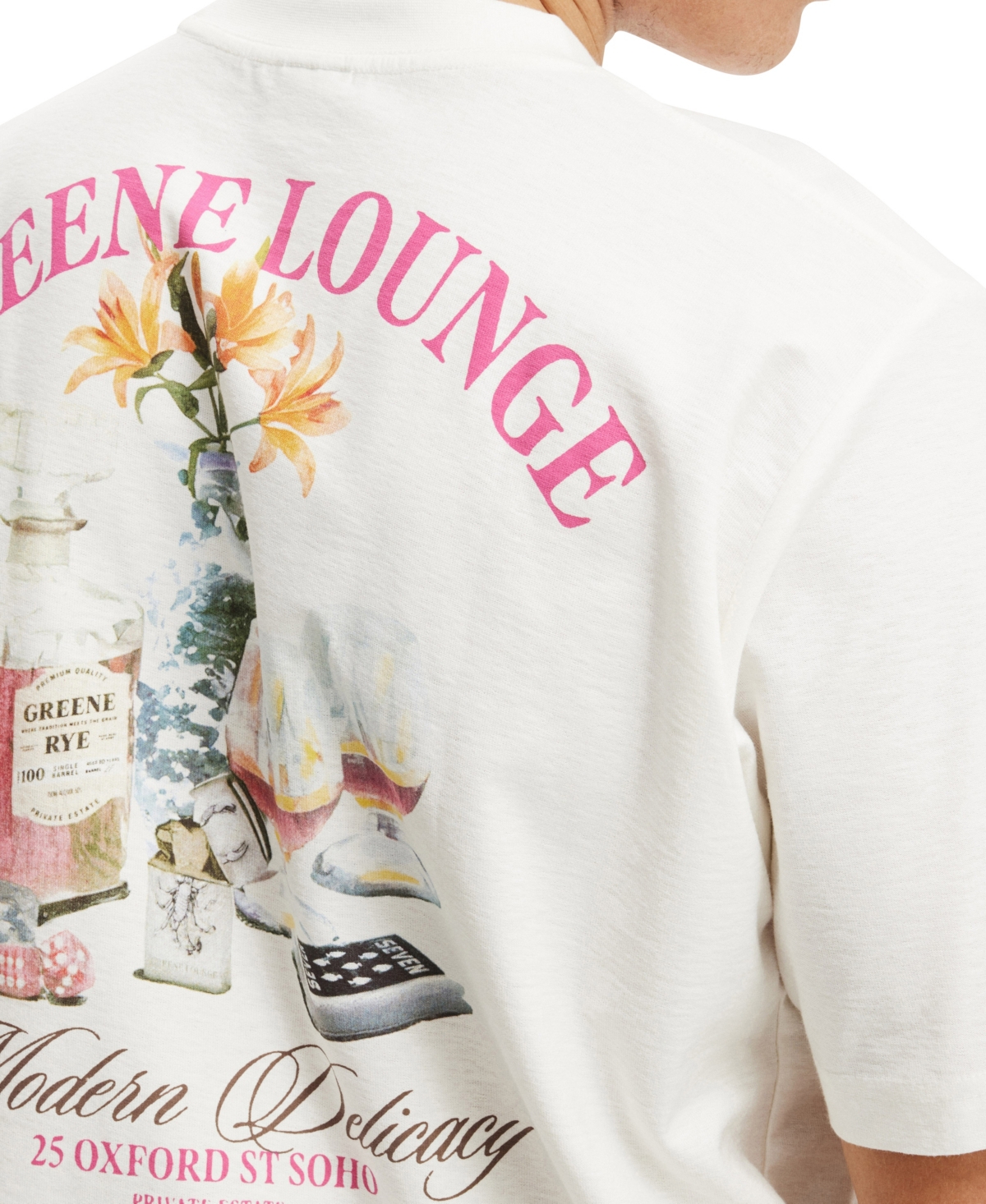 Shop Cotton On Men's Cropped Graphic T-shirt