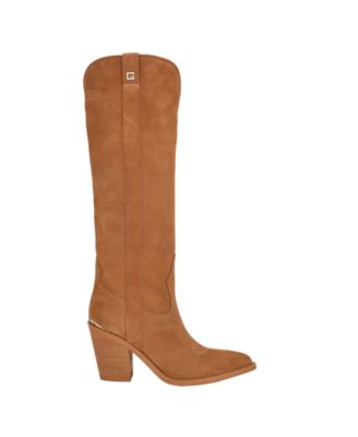Women's Sashan Knee-High Topstitched Western Boots