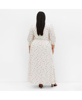 Plus Size Jolene Print Maxi Dress