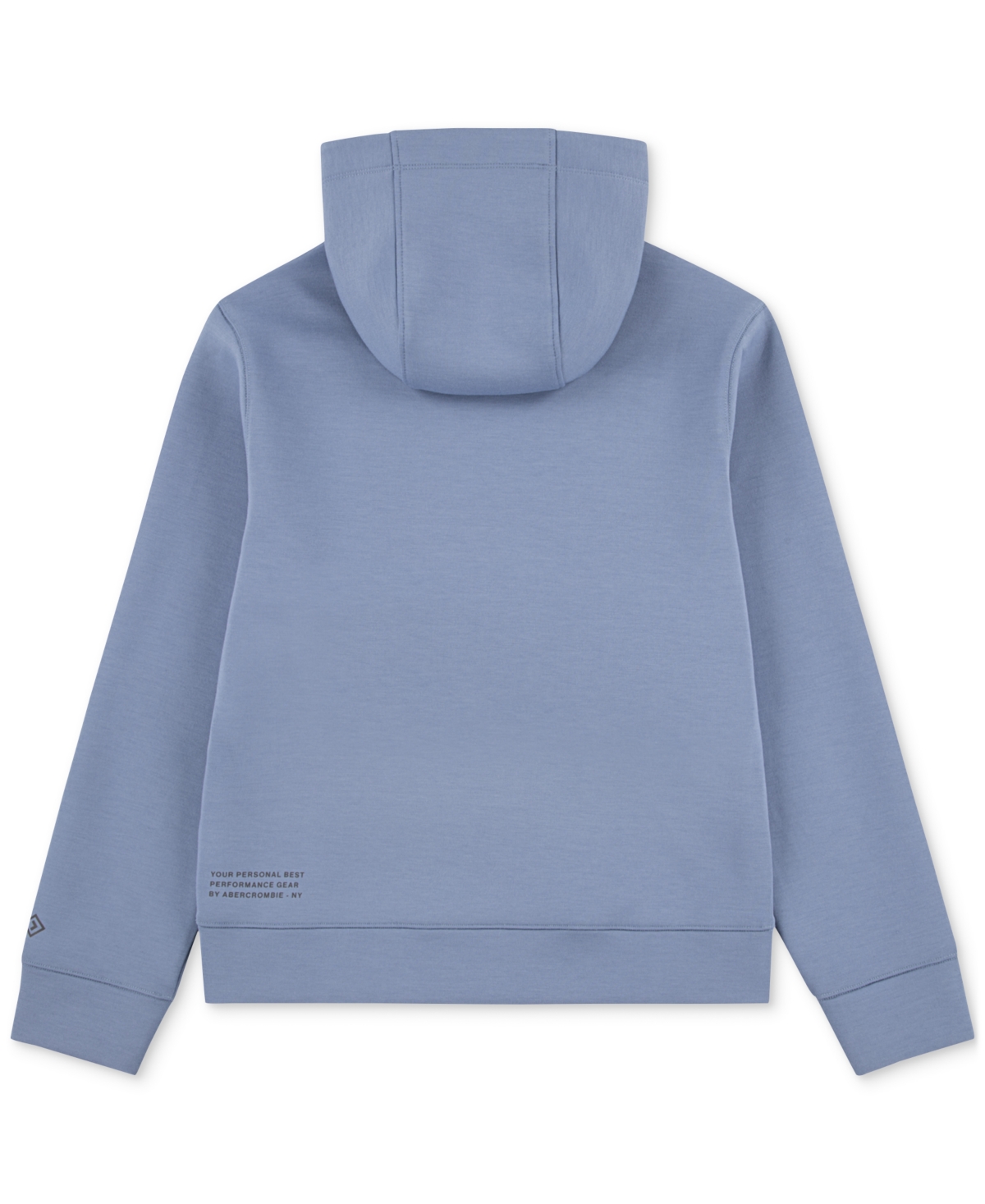 Abercrombie Boys Ypb Neoknit Technical Pullover Hoodie In Blue