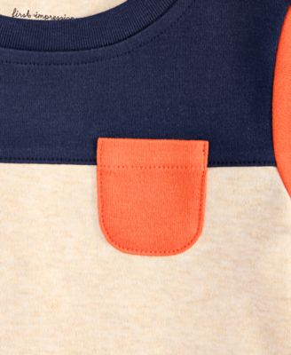 Baby Boys Mix and Match Short-Sleeve 3-24 Month Colorblock T-Shirt, Exclusively at Macy's