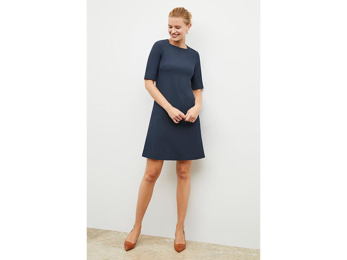 Women's Emily Dress - Recycled WonderTex - Midnight
