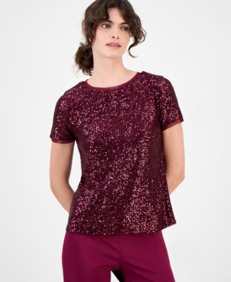 Women's Sequined T-Shirt