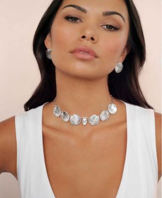 Santorini Shell Choker Necklace