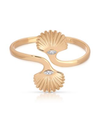 Santorini Shell Cuff Bracelet