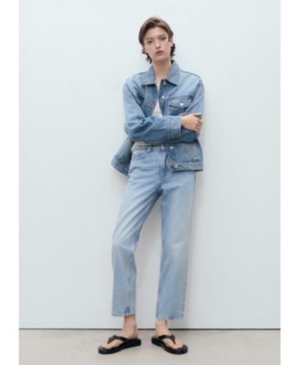 Women's Mid-Rise Straight Jeans