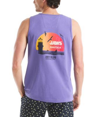 Мужская майка JAWS x Nautica с классическим рисунком