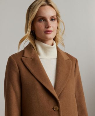 Women's Wool-Blend Walker Coat