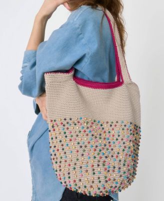 120 Crochet Large Tote Bag
