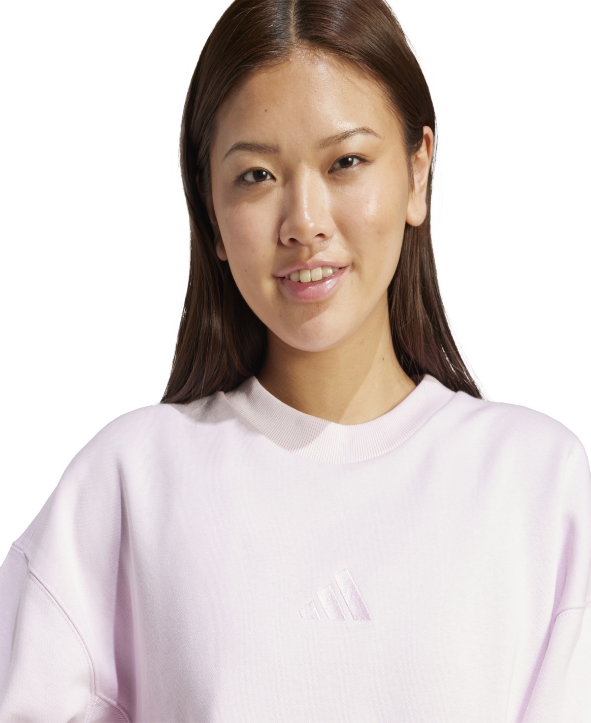 Adidas Originals Women's All Fleece Loose Crew Neck Sweatshirt