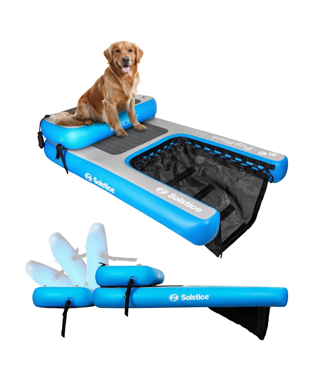 Original Inflatable Pup Plank Dog Float Floating Ramp Ladder for Pools