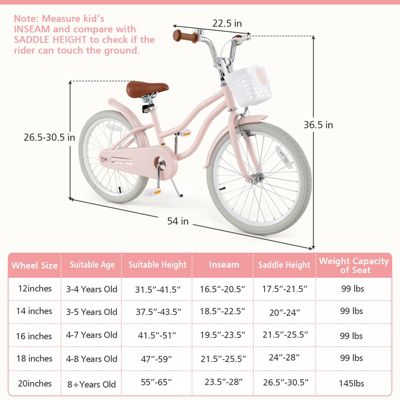 Kids Bike with Kickstand for Boys and Girls – Durable, Safe, and Fun Ride for Young Riders