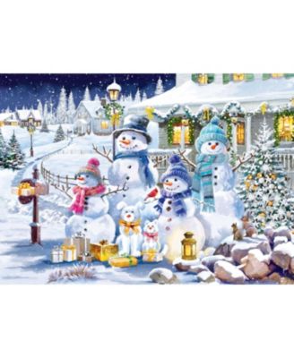Glitter & Gold - Frosty Wonderland Gathering 1000 Piece Puzzle