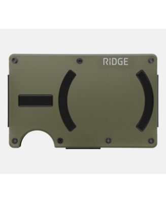 The Ridge Men's RIDGE WALLET FOR MAGSAFE - Matte Olive - Cash Strap ...