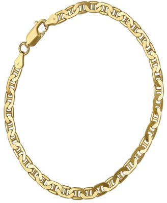 Steeltime Unisex 14K Gold Plated Sterling Silver 120 Mariner Superflat 85 Bracelet 31990₽