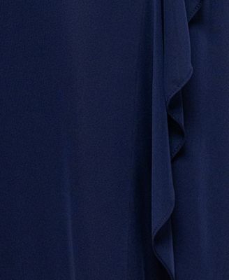 Women's Boat-Neck Long Sheath Dress