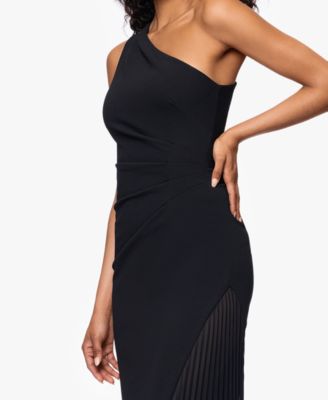 Women's One-Shoulder Long Sheath Dress