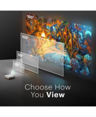 Luma 500 Full HD Smart Pico Projector with Google TV 11.0, Wi-Fi, Bluetooth, HDMI