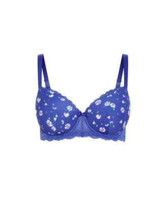 Plus Size Hailey Contour Print Bra