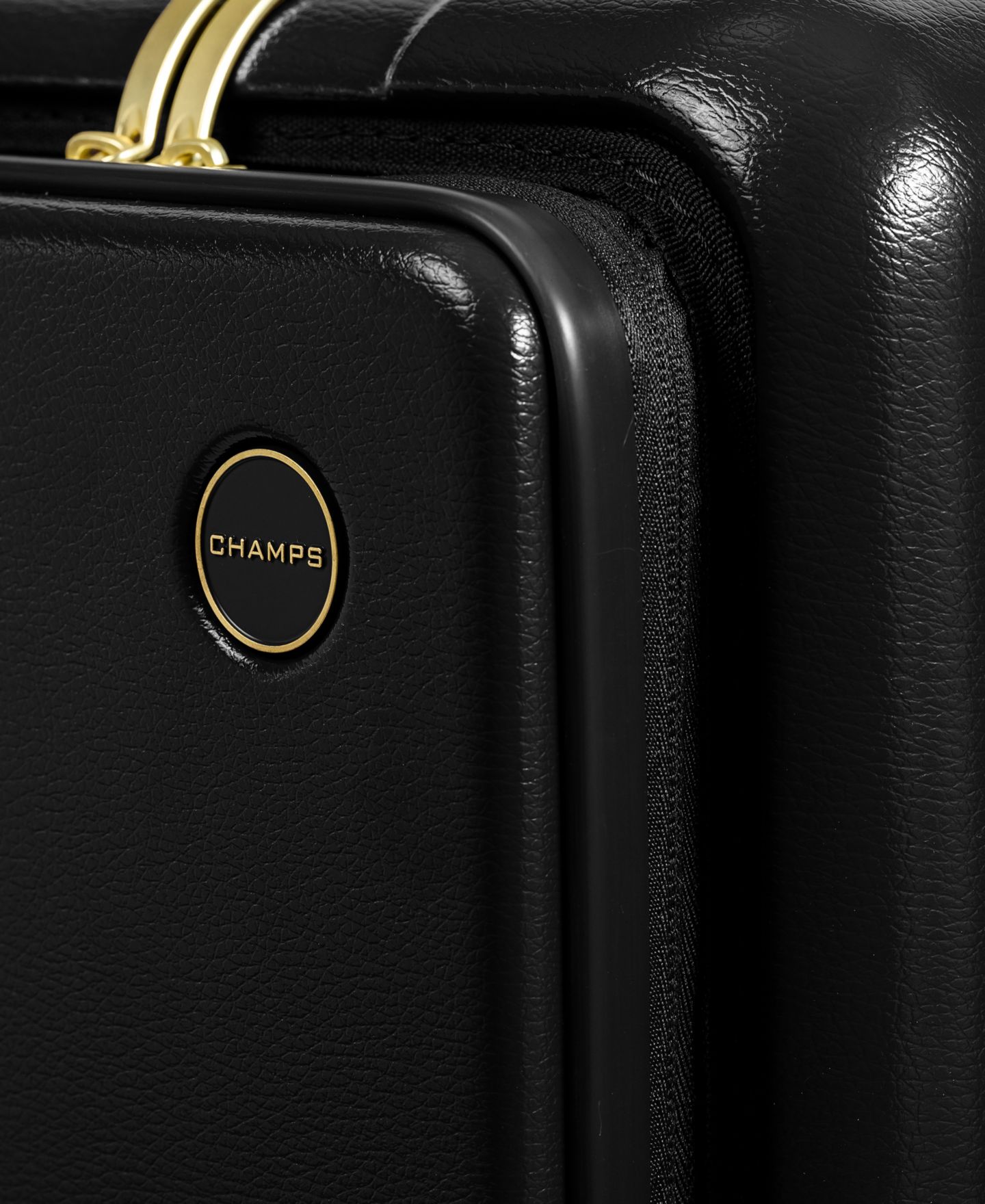 Чемодан CHAMPS 21.5" Onyx Hardside Carry-on Luggage, цвет: Чёрный — фото 8