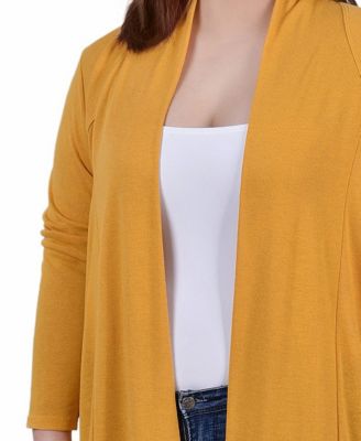 Plus Size Long Sleeve Cardigan Sweater