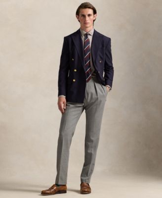 Men's Classic-Fit Houndstooth Twill Shirt