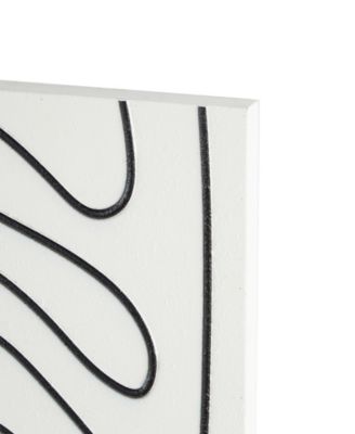 Wood Contemporary Wall Art, Set of 2