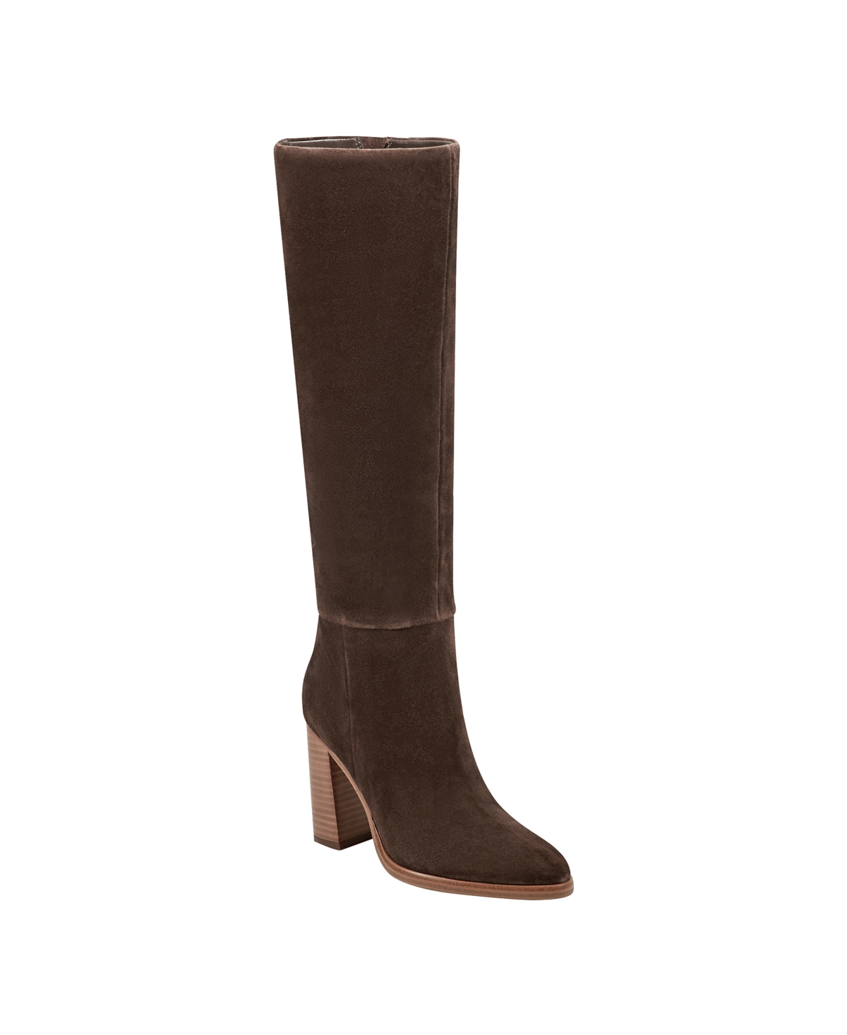 Marc Fisher Ltd Lannie Knee High Boot In Brown
