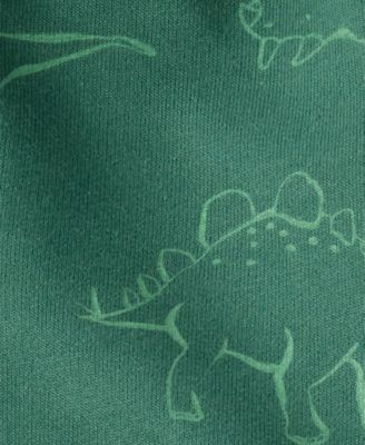 Baby Boys Cotton Dinosaur Little Jacket, Bodysuit & Pants, 3 Piece Set