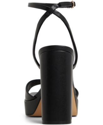 Women's Lothon Two-Piece Platform Heeled Dress Sandals