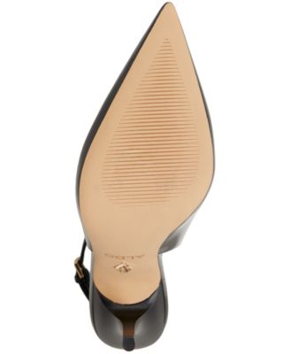 Women's Lisandre High-Vamp Ankle-Wrap Heeled Pumps