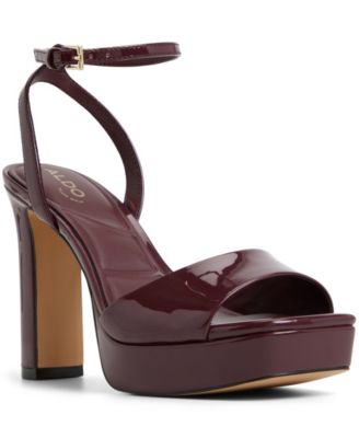 ALDO - Women's Two-Piece Platform Heeled Dress Sandals
